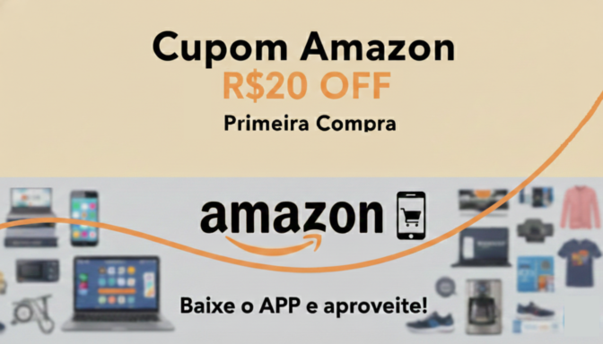 Cupom Amazon Primeira Compra