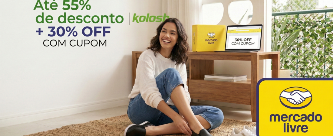 Tênis Kolosh com 15 a 25% OFF com cupom Mercado Livre