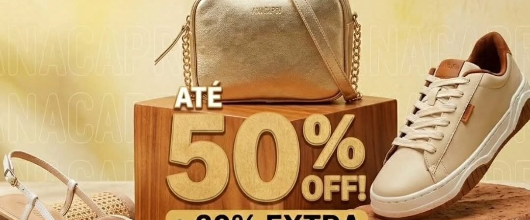 Seleção Anacapri com 10 a 25% off com cupom Mercado Livre